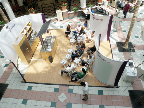 Stouffer’s Anytime Gourmet Mall Display