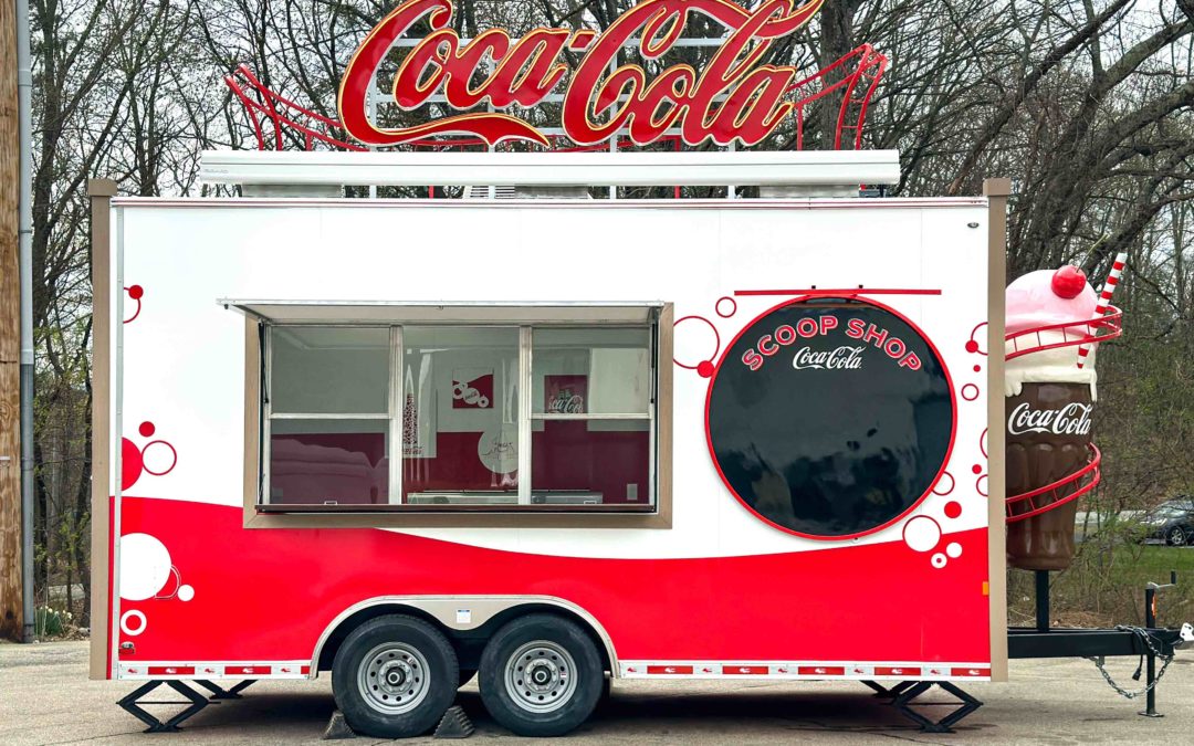 Coca-Cola Coke Floats Trailer
