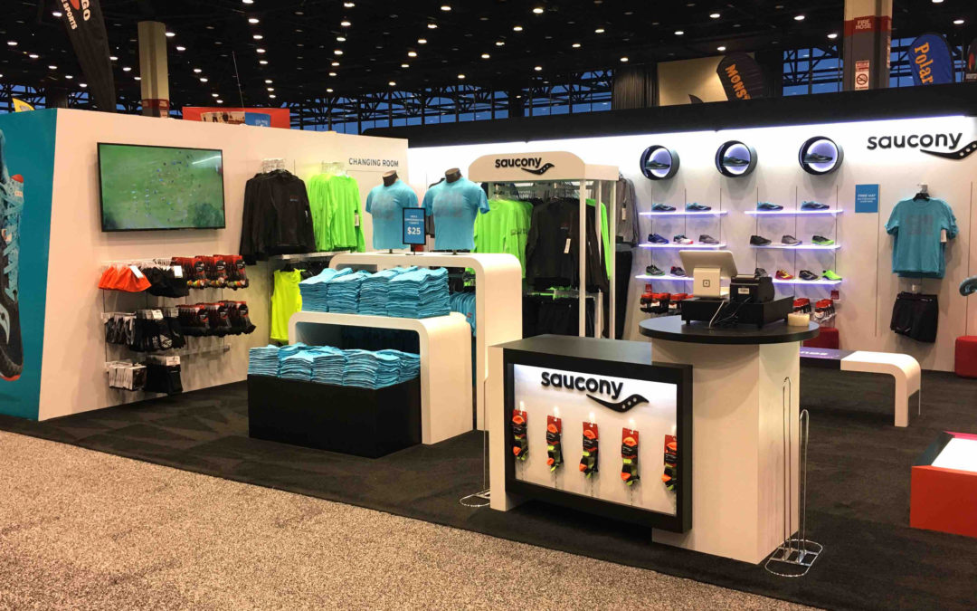 Saucony Trade Show Exhibit