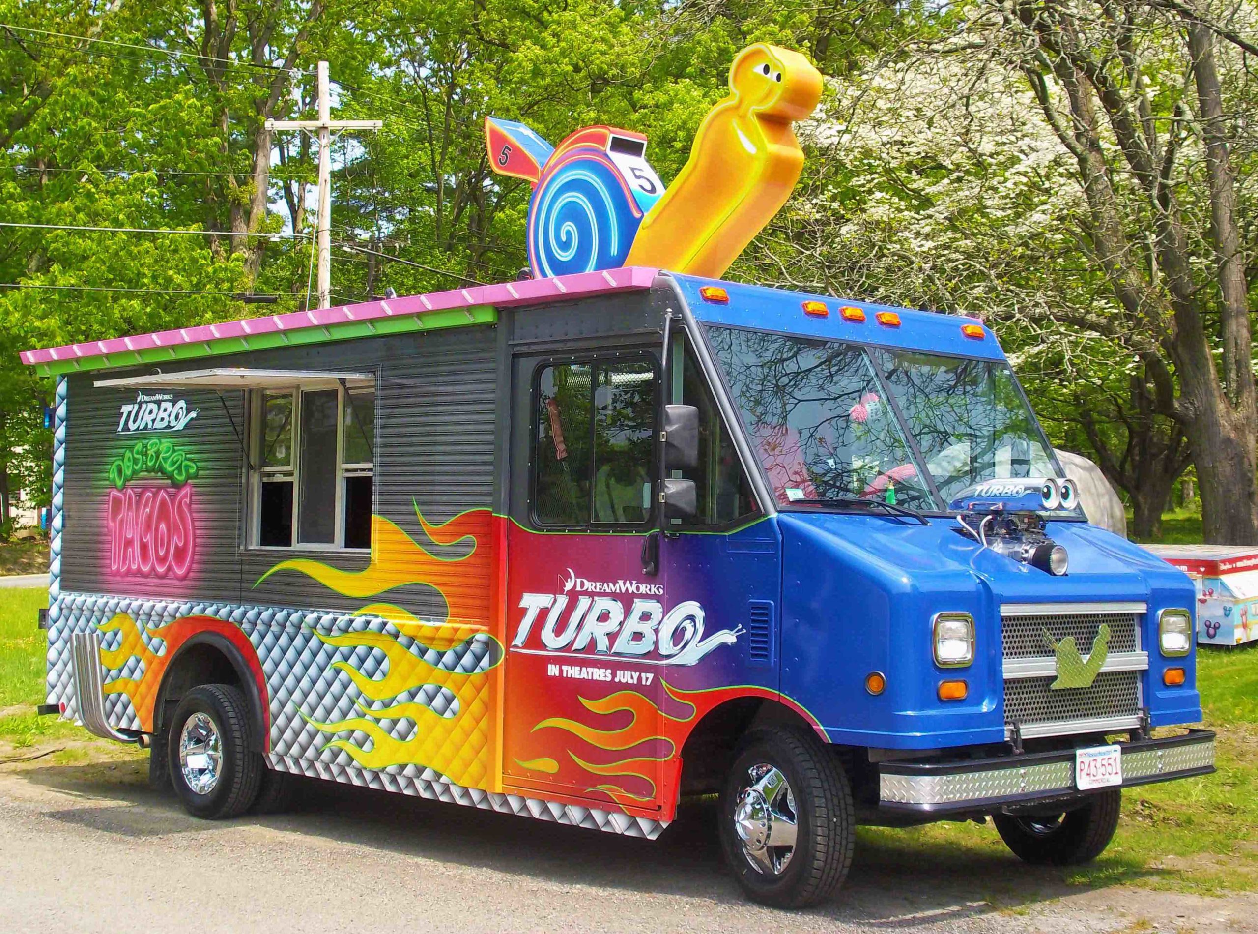 Turbo Food Truck built by Turtle Transit