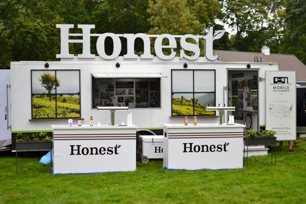 Honest tea Mobile Tea Garden built by Turtle Transit