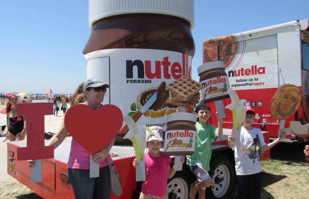 Oversize Nutella Jar built by Turtle Transit