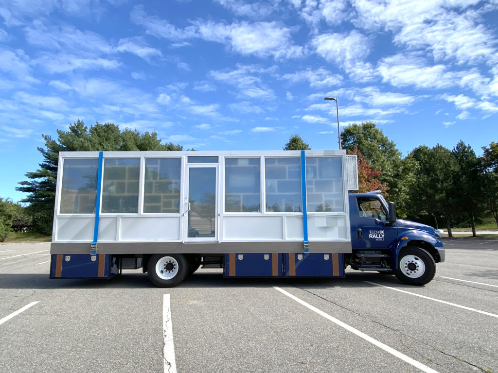 Dell Tech Tour Rally truck built by Turtle Transit